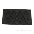 Grado em alimentos não -estick 14 Buns Buns Silicone Baking Mold